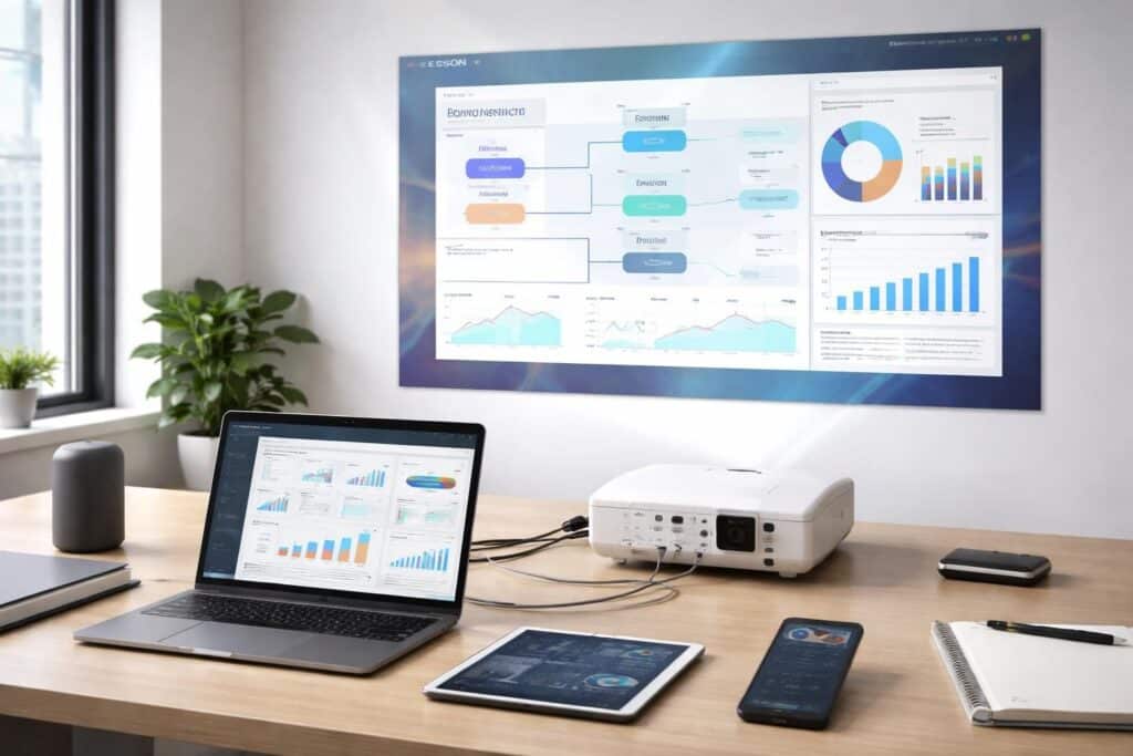découvrez comment automatiser la gestion de vos contenus sur vidéoprojecteur epson grâce à notre playlist promo dédiée, pour une projection simplifiée et efficace.