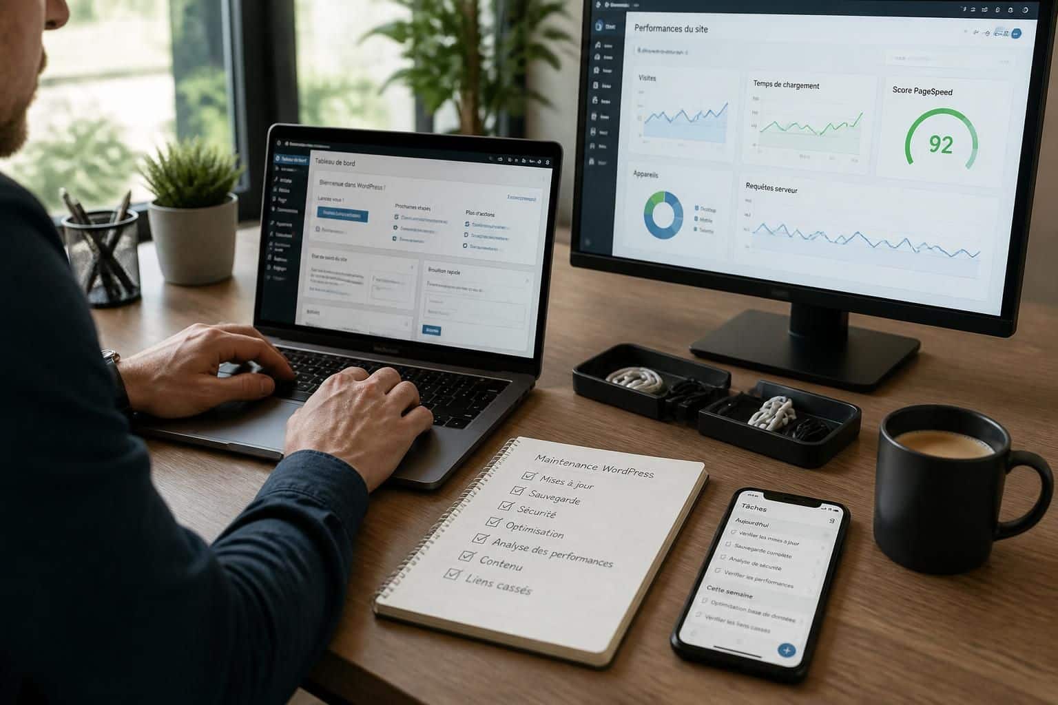 découvrez des conseils pratiques pour organiser efficacement la maintenance de votre site wordpress et assurer sa sécurité, sa performance et sa mise à jour régulière.