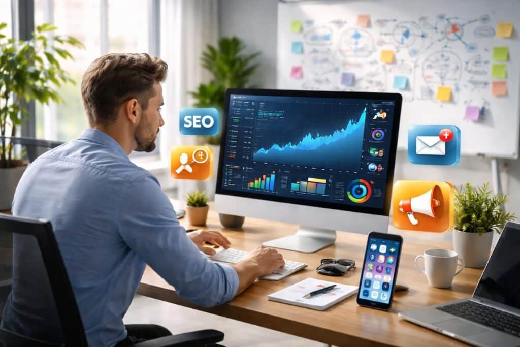 découvrez pourquoi le marketing digital est essentiel pour le succès de chaque entreprise et comment il peut booster votre visibilité, attirer des clients et augmenter vos ventes.