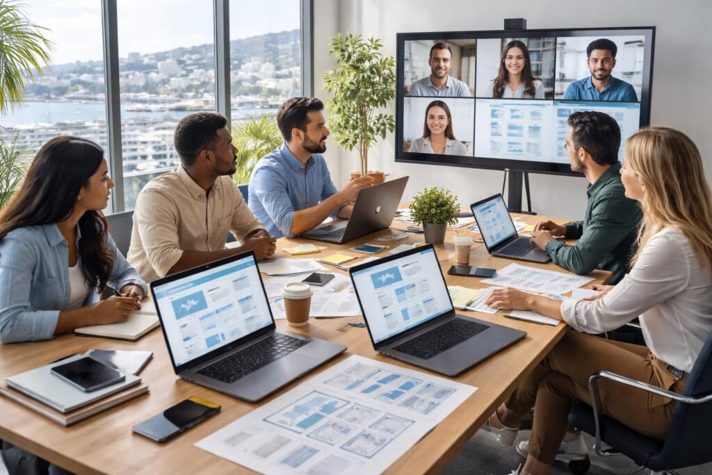 découvrez notre guide complet pour gérer efficacement un projet de refonte de site internet en offshore, en optimisant la collaboration, la communication et les délais.