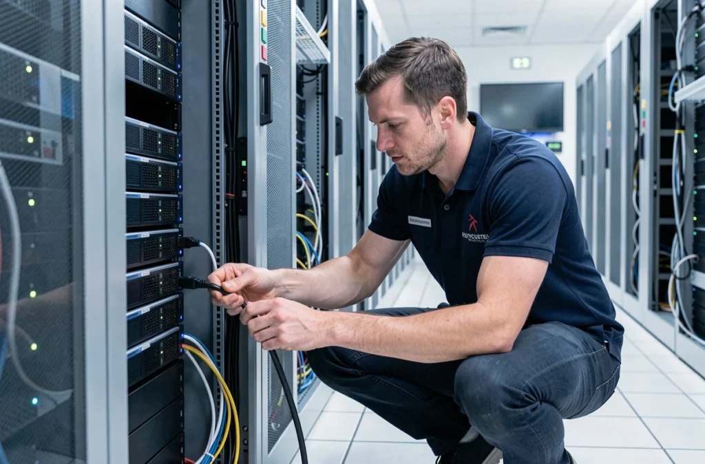 Technicien IT de Provectio gérant l'infogérance et les serveurs en Centre-Val de Loire